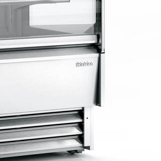 Infrico USA IDC-VBR18FG FG Series Pastry Display Cases Staright Glass,INF-IDC-VBR18FG, Chef's Deal